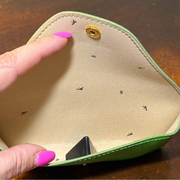 Kate Spade Linny tortoise shell Brown and Green Glasses made in Italy with case - Picture 11 of 14